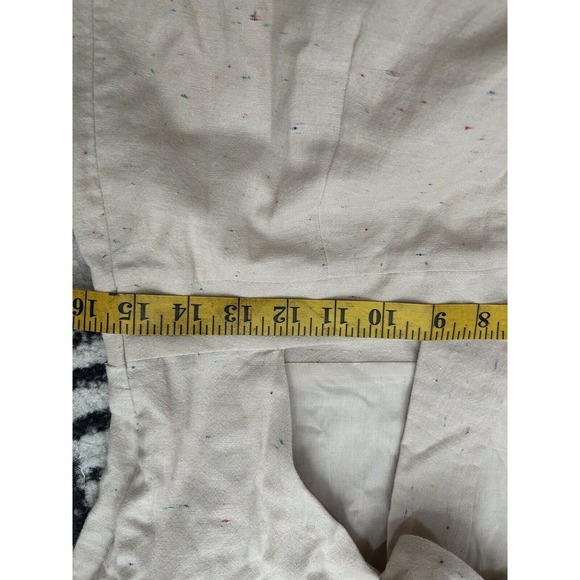 JOA Anthropologie NWT Tie-Front Embroidered Jumpsuit Sz Large - Picture 8 of 11